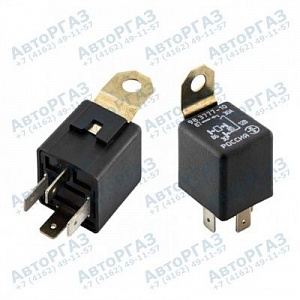 Реле универсальное 4 контактное 12V, 30A (аналог 98.3777-10) с кронштейном, арт. .98.3747.000-11